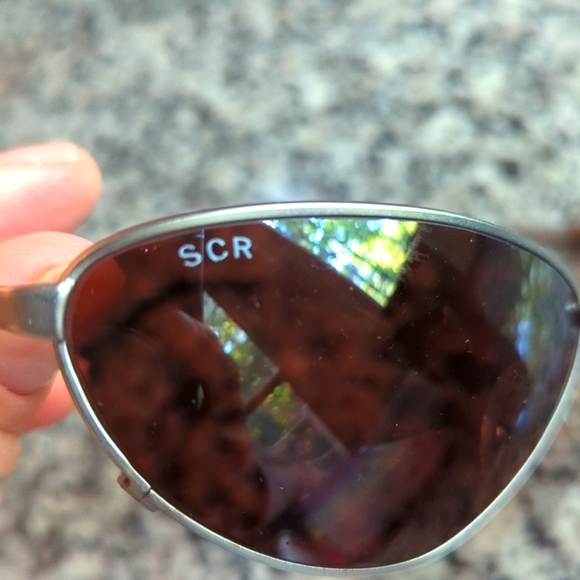 RARE* NIB Vintage Suncloud Taro Sunglasses Matte Silver Rose Lens Made in Italy - Picture 16 of 16